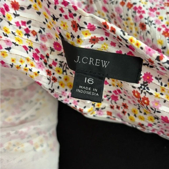 J. Crew Cottagecore V-neck Midi Maxi Dress in Field Day Floral Print size 16 - Picture 13 of 13